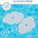 Intex Pool Filter Cartridges - Intex Cartridge Filter Type A and C For Intex Pool Filter Pumps set of (4) - Bundled with (2) SEWANTA Oil Absorbing Sponges.