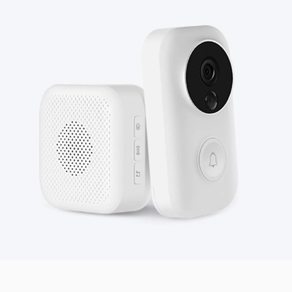 Timbre Inalámbrico Inteligente Inalámbrico Video Timbre Oficina Hogar Tienda Electrónica HD Cat Eye Free Punch Visión Nocturna Video Timbre Timbre de Puerta