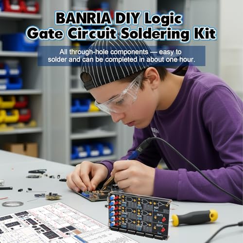 DIY Logic Gate Circuit Soldering Kit–Basic Logic Gate Learning Kit - Image 4
