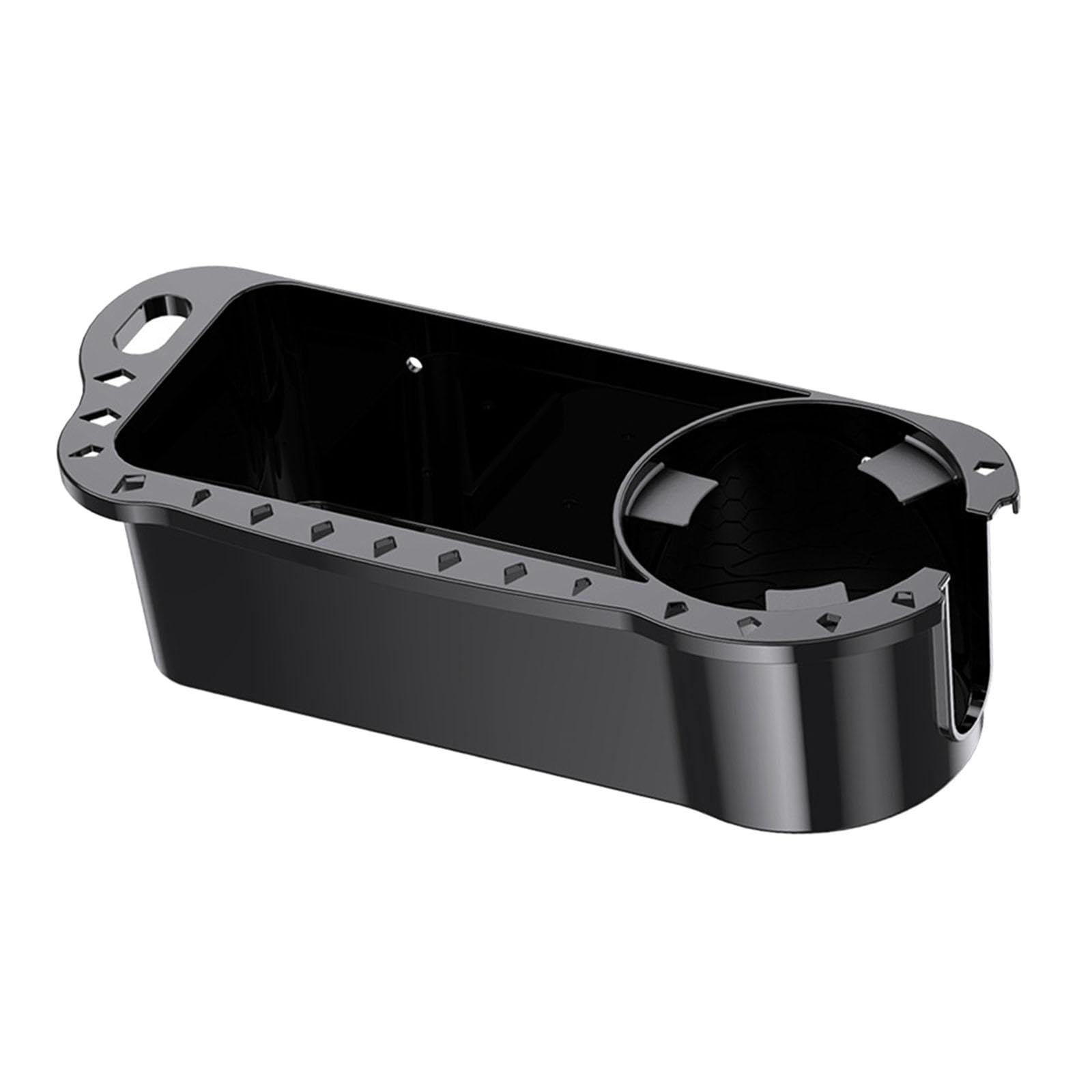 Amagogo Boat Caddy Organizer Cup Holder Universal Cockpit Storage Box Marine Storage Caddy Box for Fly Fishing Equipment Kayak