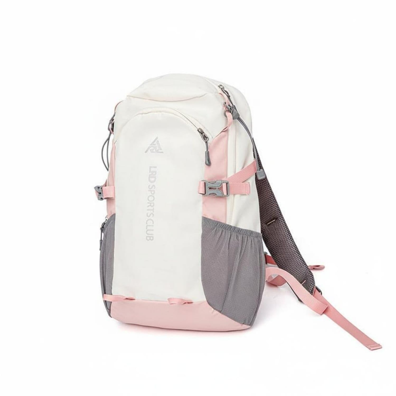 Water-Resistant Women's Hiking Backpack Padded Straps Lightweight Travel Backpack Large Capacity Daypack for Mountaineering, Pink-picture-31