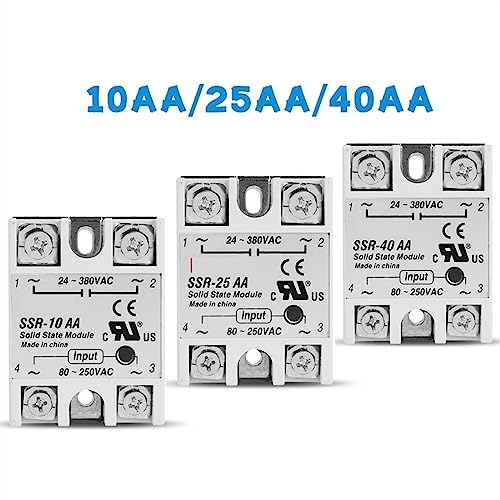 Relais à semi-conducteurs pour éviter les arcs électriques module SSR 10A ca - 2