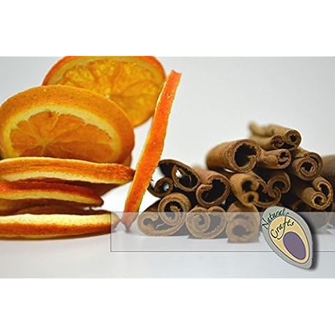 Natural Scented Cinnamon and Orange Slices (10 Cinnamon and 10 orange Slices) Cover