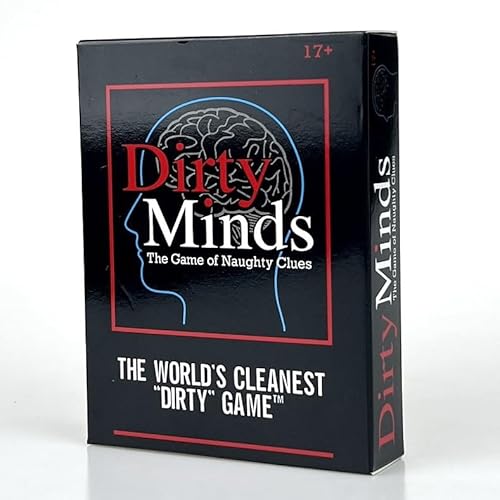 Dirty Minds Card Game, Adult Party Game with Naughty Clues