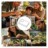 Generico mangeoire transparente pour reptiles en trois tailles photo 5