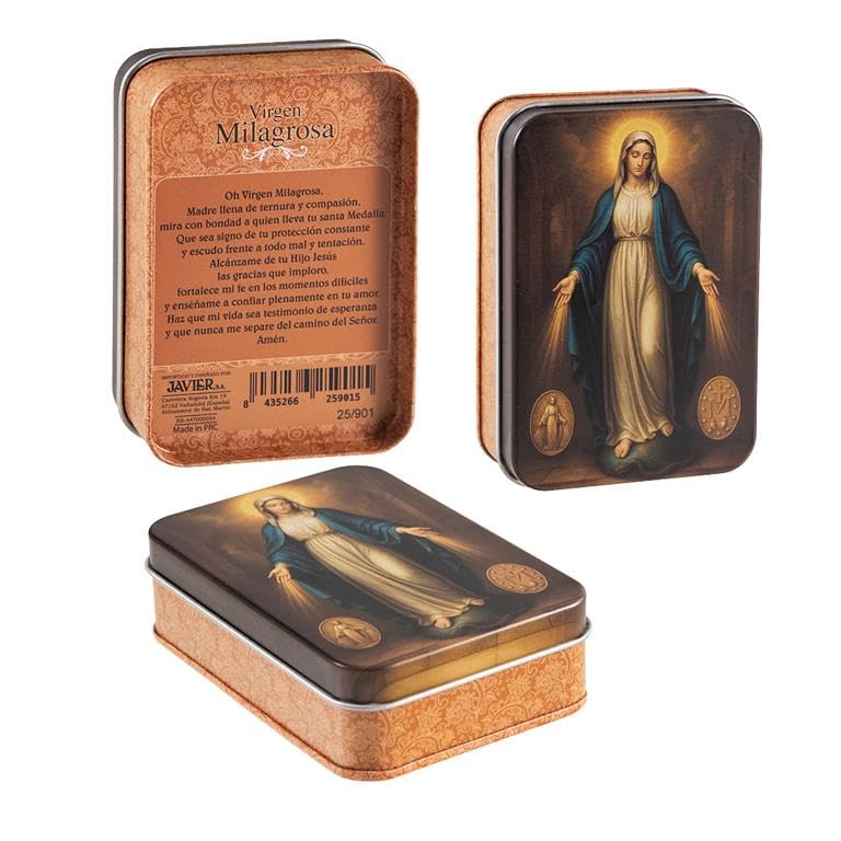 DRW Estampitas Virgen Milagrosa 60 Unidades 6x1x9 cm