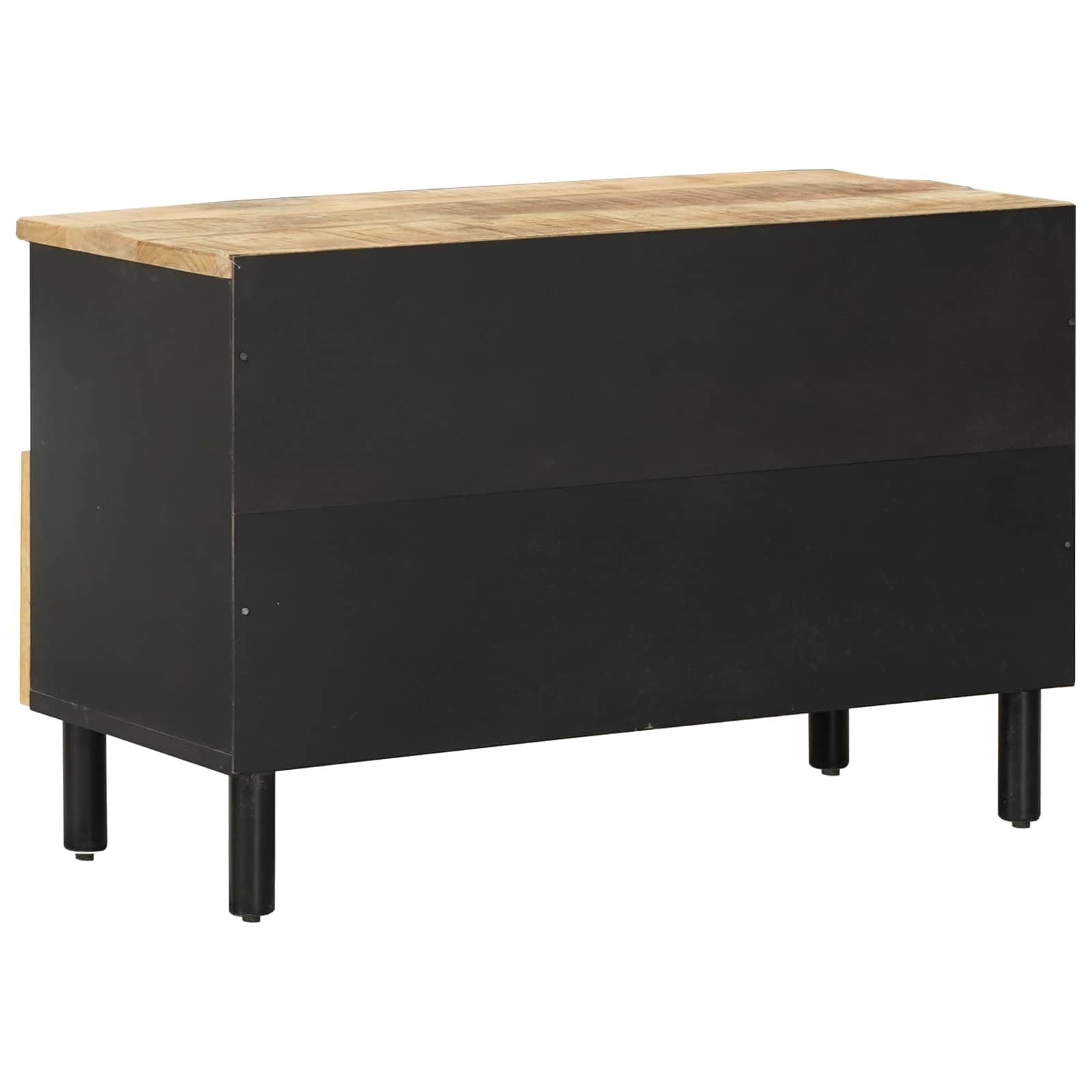 Lot de 30 bordures de pelouse en métal - 20 x 103 cm - Noir