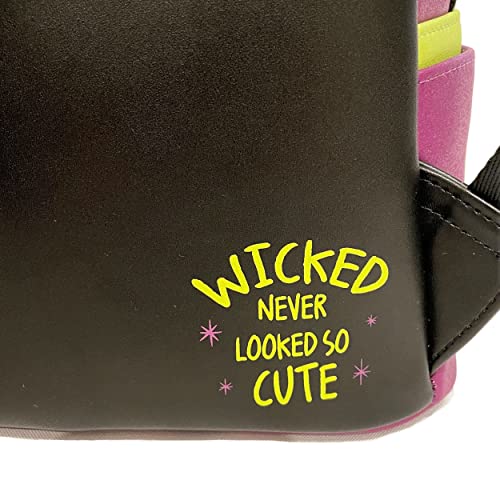 Sac à dos Loungefly Disney Minnie Witch GITD exclusif avec détails phosphorescents