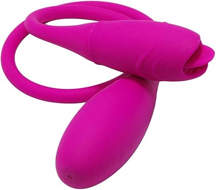 CADPET Lengua lamiendo Doble Cabezal vibrador Material de ...