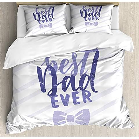 ABAKUHAUS Father's Day Duvet Cover Set Cover