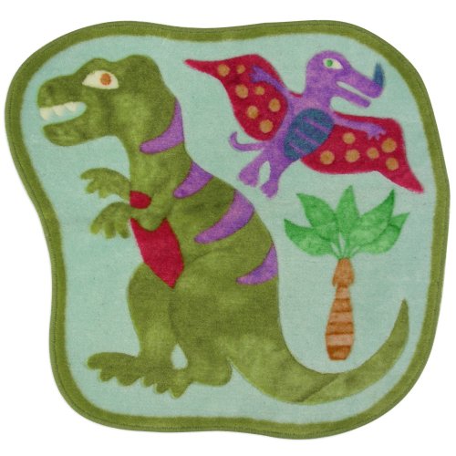 Allure Home Creations Dinosaur Friends Bath Rug