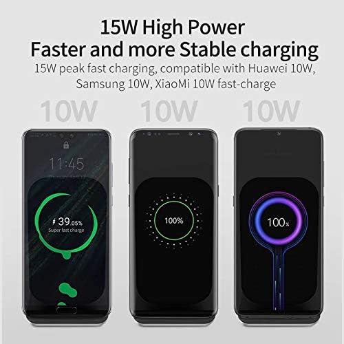 bhvxw flash charge 15w qi charger 10w fast charger phone holder dual coil phone charger color onecolor