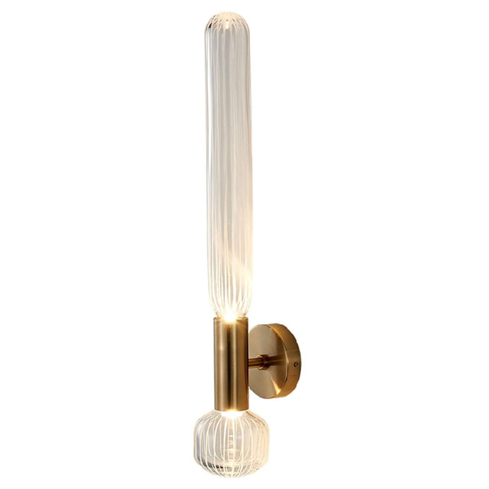 JYBNBBE Modern Wall Sconce Lights for Indoor Wall Lamp Glass Art Bedside Lamp Hotel Restaurant Aisle for Living Room Bedroom