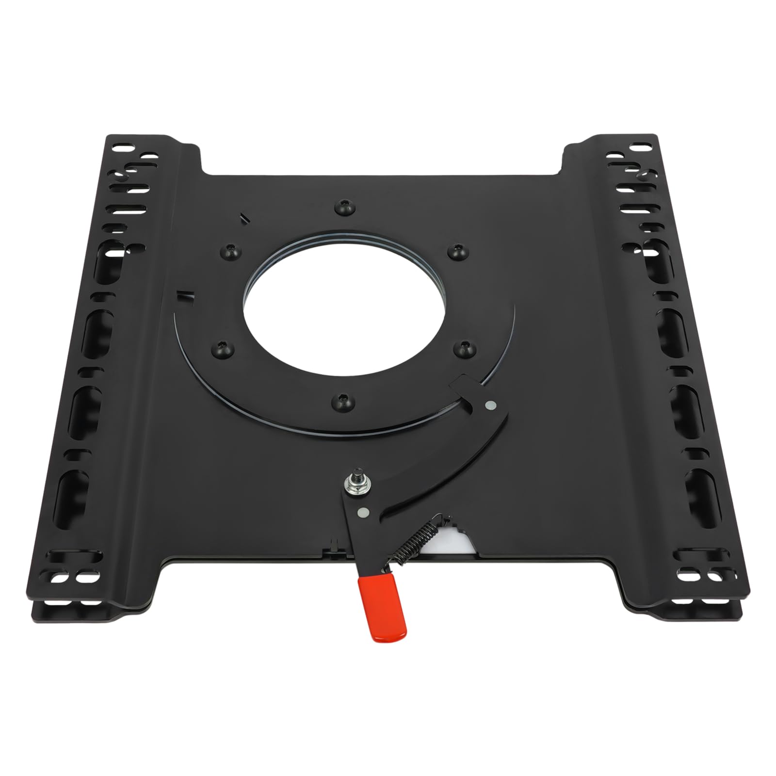 Base de siège pivotante, base pivotante pour siège lourd, plaque en acier à 360 °, charge de base de siège de voiture, base d'entraînement principal pour camping-car, bateau, bus