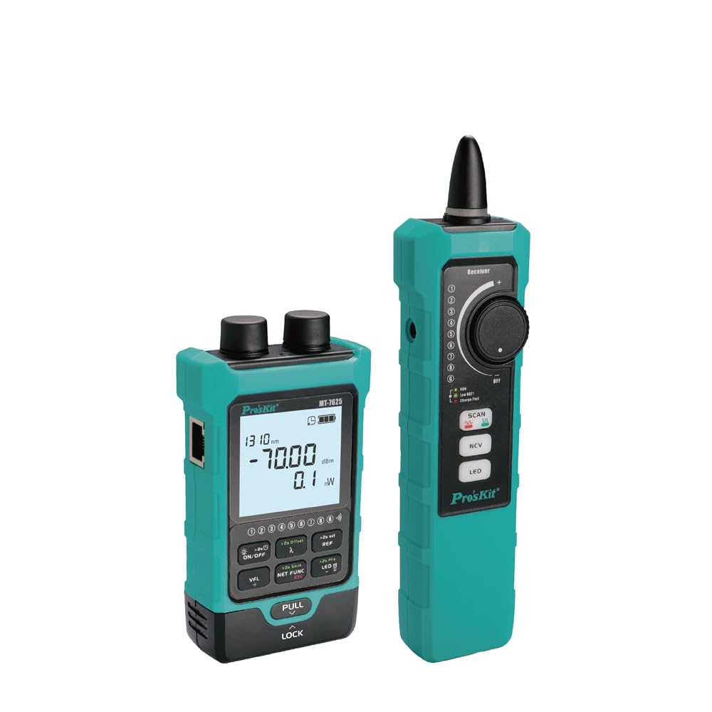 Kits de sonda de Tono y medidor de Potencia óptica MT-7625