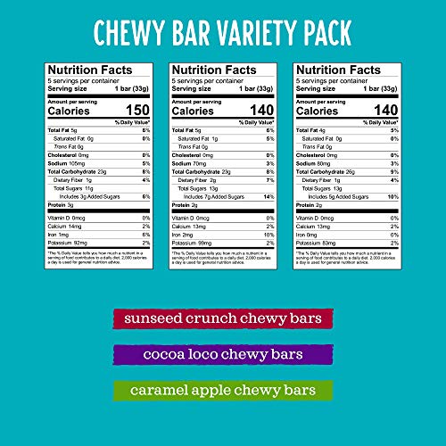 Enjoy Life Foods Soft Baked Chewy Bars, Variety Pack, Nut Free Bars, Soy Free, Dairy Free, Gluten Free, 6 Boxes (30 Total Bars)