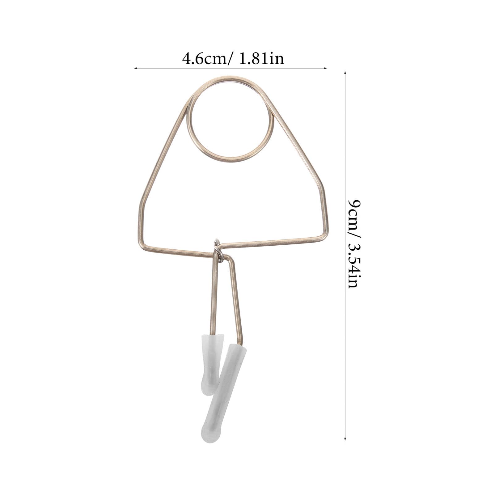 Gatuida Stainless Steel Flute Repair Clip Durable Flute Accessory for Easy Intonation for Musicians Professionals Efficient