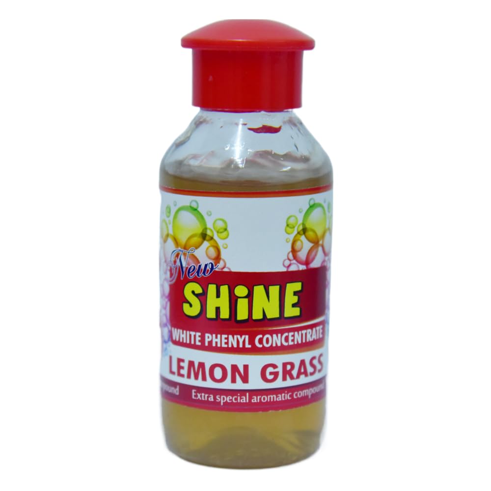 New Shine White Phenyl Concentrate Lemon Grass Floor Cleaner – Antibacterial, Stain Remover, Surface Sanitizer, Germ Killer, Herbal Disinfectant Liquid Cleaning Solution – 100 ml (B0CPC1FPHC) Amazon Price History, Amazon Price Tracker
