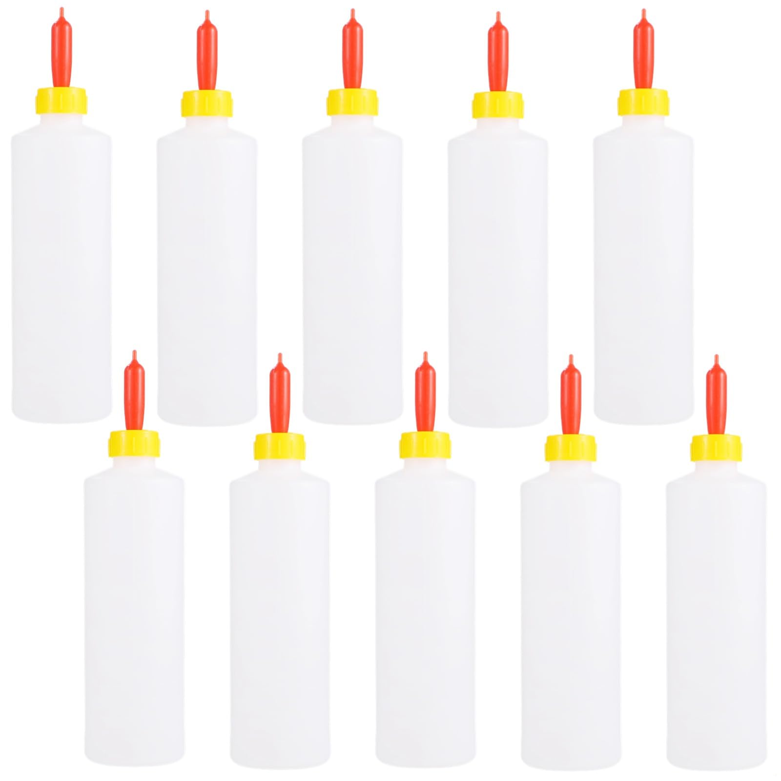 10 szt. 400 ml szczelne butelki do karmienia jagnięcego, butelki do karmienia kóz dla owiec, świń i zwierząt gospodarskich, gotowe do użytku na zewnątrz