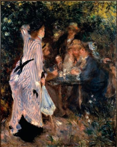 Image sur Toile Renoir Monet 60x90cm pour Illuminer un Mur Sombre