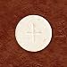 Communion - White Wafers - Cross Design (1 - 3/8") - Box Of 1000