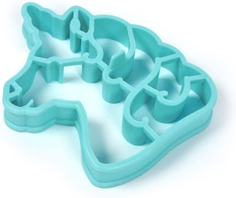Fred Crack A Smile Silicone Egg and Pancake Breakfast Mold, 5.75-Inch, Unicorn,5229044