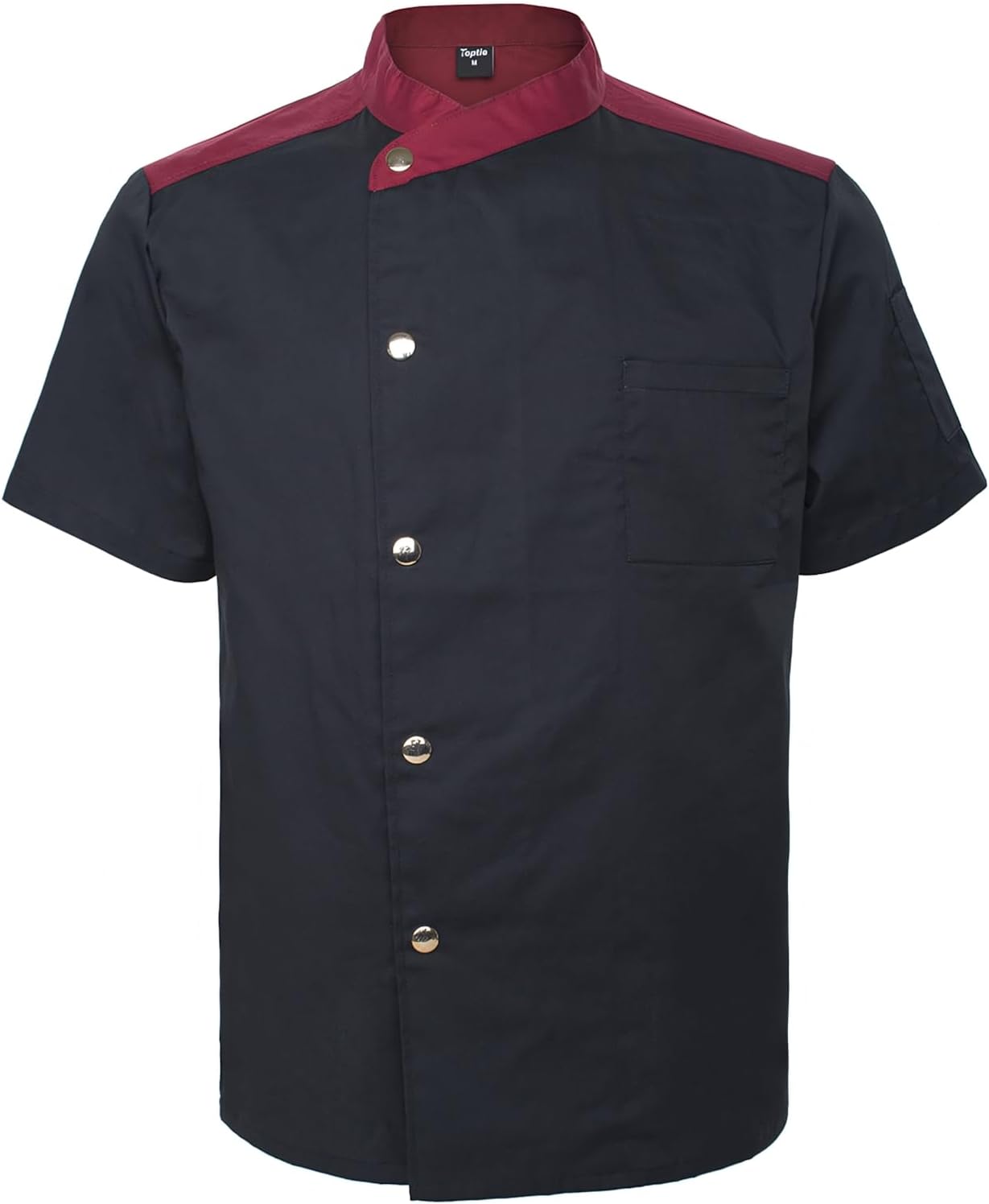 Unisex Short Sleeve Chef Coat Jacket