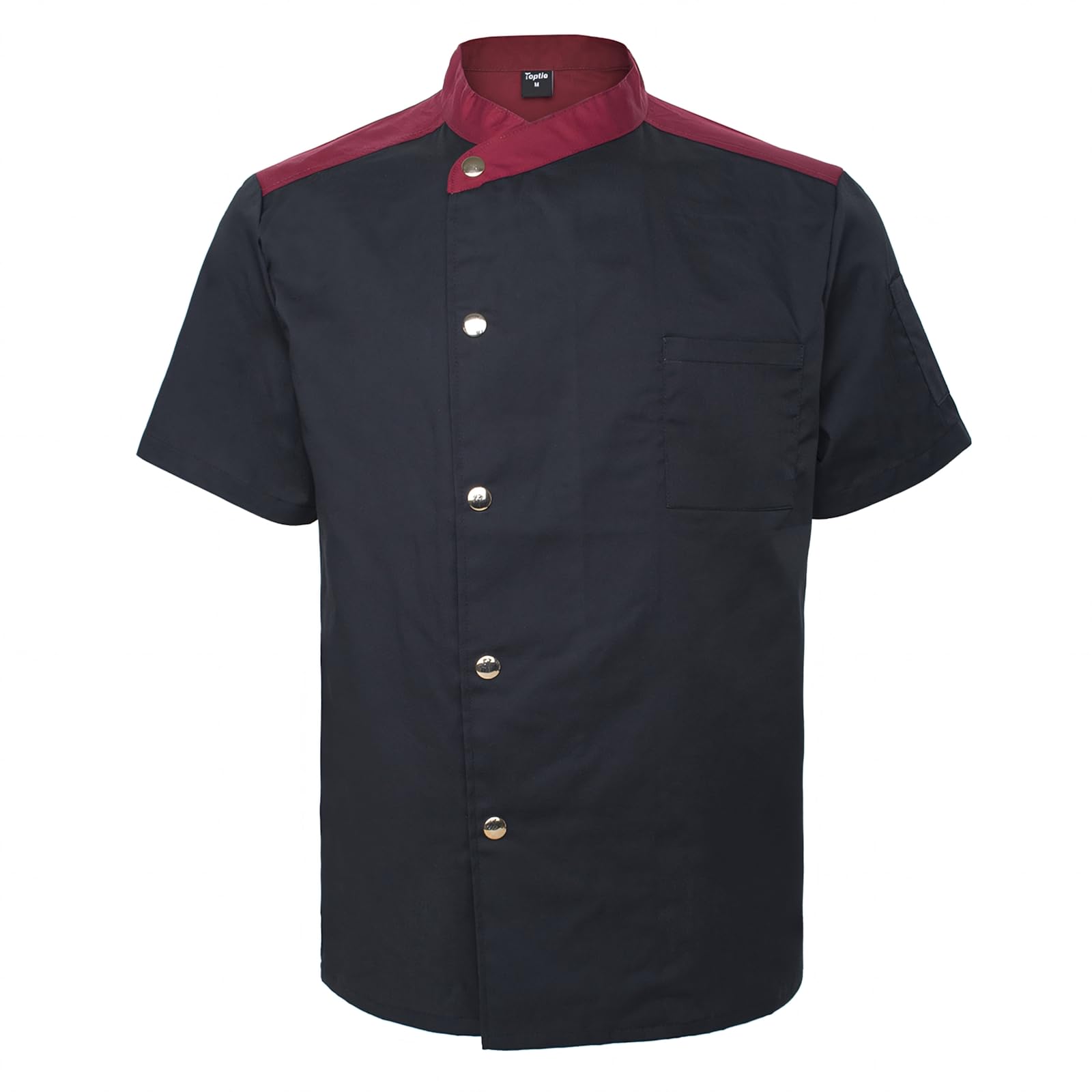 Unisex Short Sleeve Chef Coat Jacket