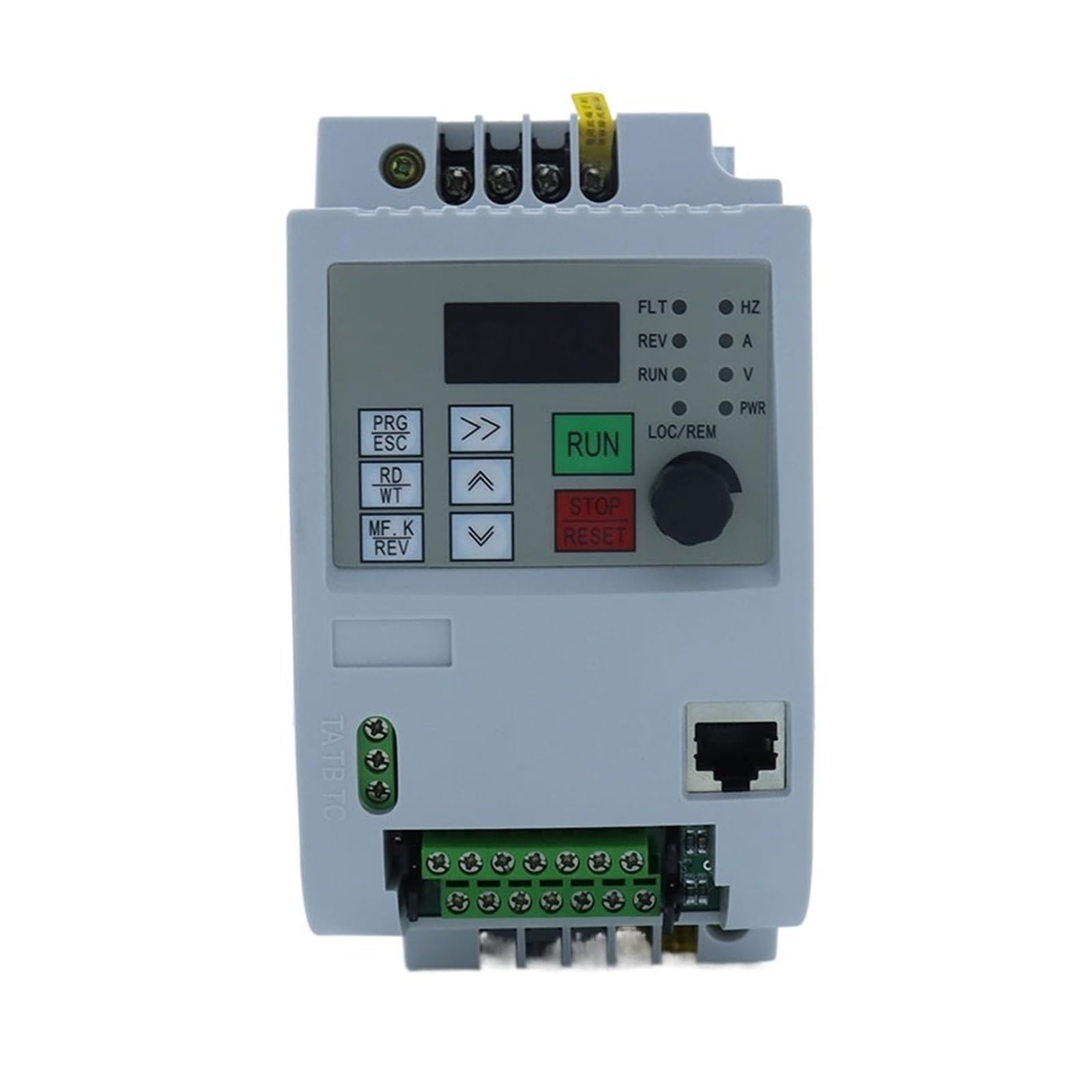 CVFRDD 0.75KW/1.5KW/2.2KW/4KW Frequency Inverter Output 3-Phase VFD Frequency Converter Adjustable Speed 220/380V/220 TO 380V(2.2KW 380V(white))