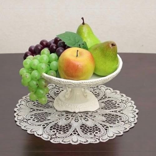 Eminent �M���s�[�����[�X �h�C���[ ��28cm �ԕr�~ �e�[�u���E�F�A ���[�X �N���V�J�� �C���e���A �t�@�u���b�N ���� �G�� (�I�t�z���C�g)