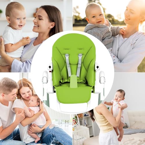 Cojín para asiento de trona infantil acolchado y lavable para bebés 5