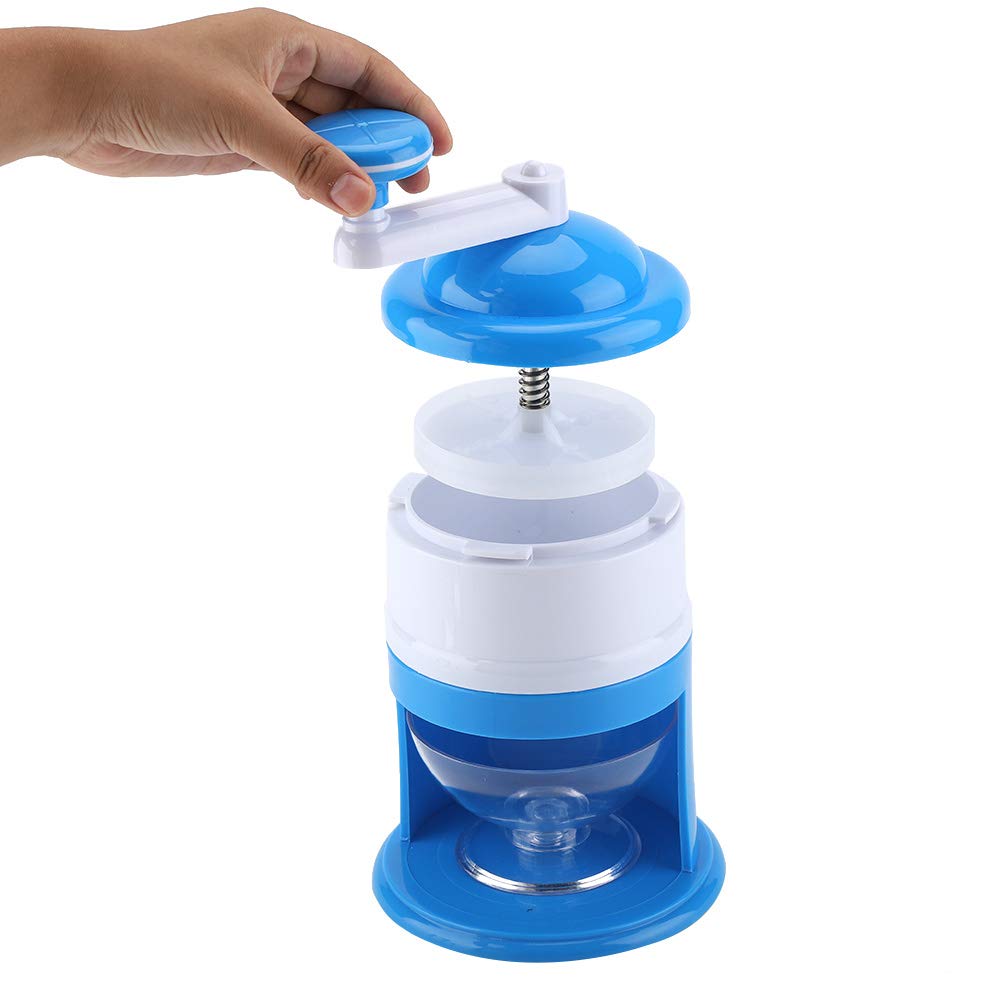 Snow Cone Maker, Household Manual Ice Manual Ice Crusher Portable Hand Crank Crusher Shaving Machine Shaver Machine Kitchen Tool