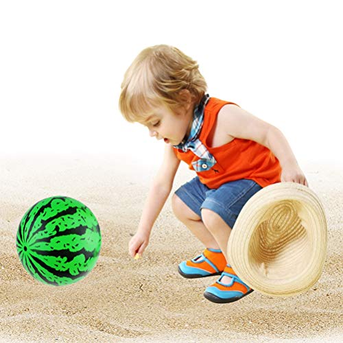 VORCOOL Aufblasbare Wassermelone Beach Ball Strand Spielzeug Ball Sommer Spielplatz Spielzeug für Kinder Outdoor-Spiele… – Bild 3