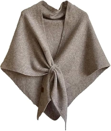 Pashmina Shawl Wraps for Women Knitted Shawls and Wraps Cashmere Shoulder Top Cardigan Cape Triangle Shawl Scarf