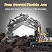 kolegend Remote Control Excavator Toy 16 Inch, 9 Channel RC Construction Vehicles Hydraulic Haulers Digger Toys Gift for 6 7 8 9 10 Years Old Kids Boys