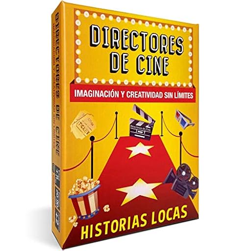 DIRECTORES DE CINE Historias LOCAS Juegos de Mesa Familiares. Divertidísimo Juego Educativo desarrolado por educadores Montessori. Juegos de Mesa niños 6 años y Mayores by | Ya disponible en tu tienda friki favorita! En mundofriki.es!