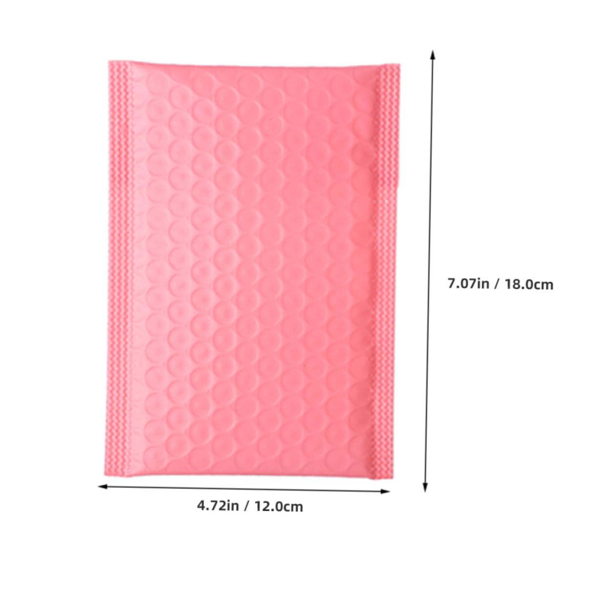 Enveloppe à Bulles Rose 100 Pièces en Pe, Adhérence Forte