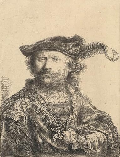 Tableaux sur toile Rembrandt pour habiller un mur vide décoration chambre et salon 60x90