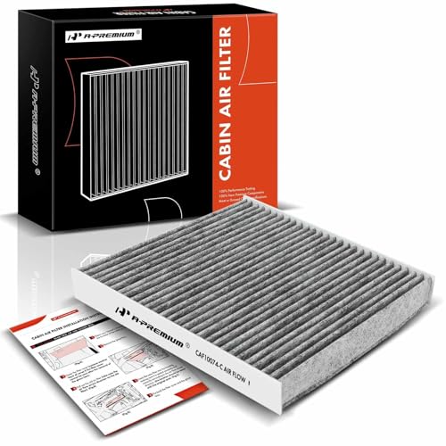 A-Premium Cabin Air Filter with Activated Carbon Compatible with Lexus Models - GS200T, GS350, GS450H, IS200T, IS250, IS300, IS350, IS500, RC200T, RC300, RC350, GS F