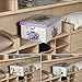 Lavatelli: Storage Box 6 Pack: Large - Flower Mix - Lid & Handles, Decorative Cardboard Organizer, Stack-Fold, Home-Clothes-Linens, 19.7 x 15.4 x 9.4