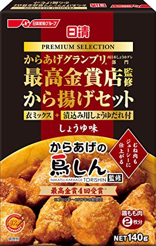 日清プレミアムから揚げグランプリ から揚げセットしょうゆ味 140g×4袋