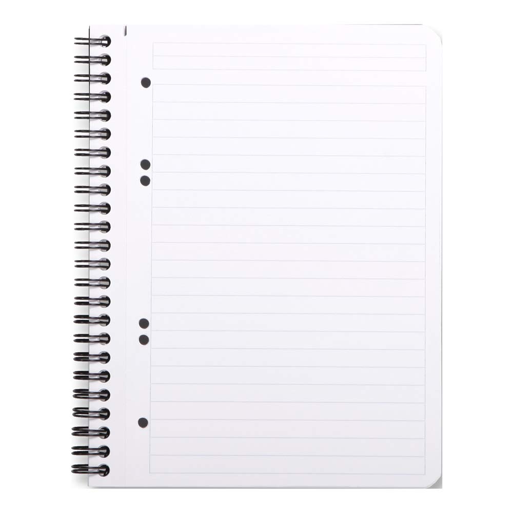 Rhodia 119911C zeszyt spiralny czarny A5+ 90 g liniowany 160