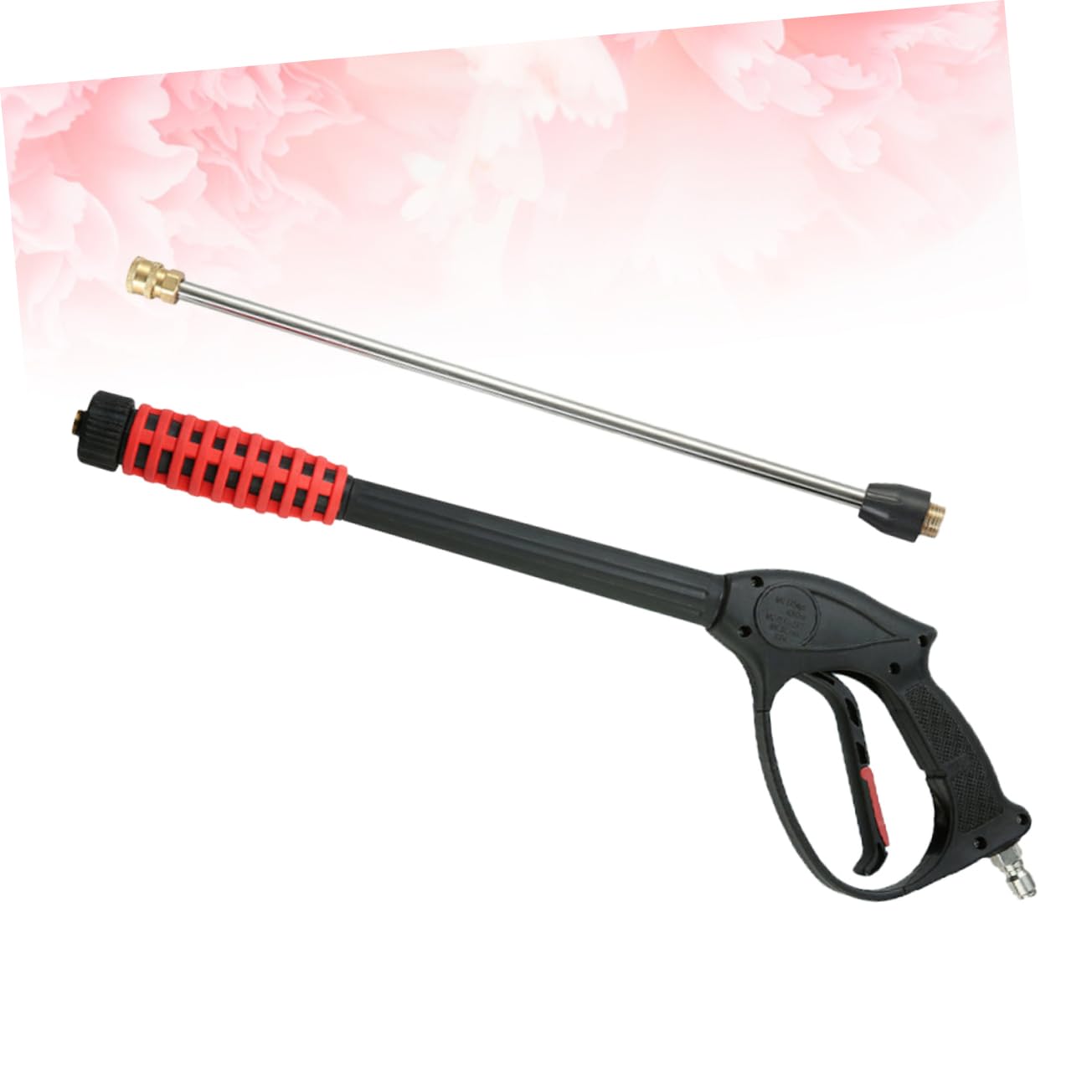 Pistolet Nettoyeur Haute Pression Multifonction pour Lavage de Voiture | Commande Main, Plastique et Cuivre, Arrosage Jardin et Entretien Extérieur