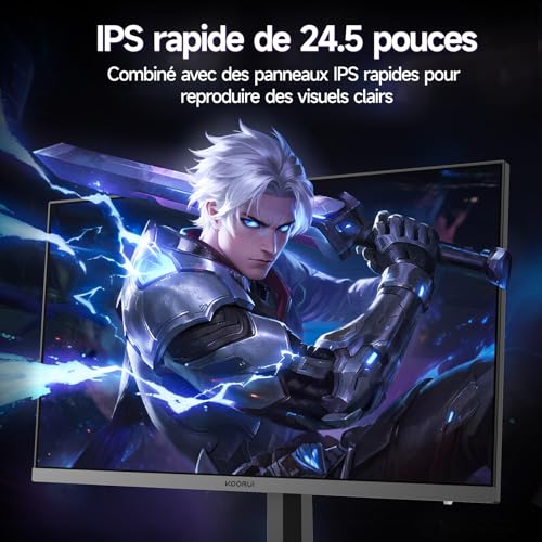 KOORUI G2511X écran gaming 24,5" Full HD 240Hz IPS - photo 5