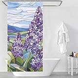 [Rideau de douche facile à installer] Ce rideau de douche est fourni avec 12 crochets en plastique en forme de C, des œillets en acier inoxydable et un tissu en polyester, permettant une installation rapide et facile sur la plupart des tringles à rideaux droites ou courbes standard. Ses œillets renforcés et robustes ainsi que sa finition soignée garantissent sa durabilité et préservent sa forme. Il est idéal pour les salles de bain, les maisons, les hôtels, les résidences étudiantes, les campin