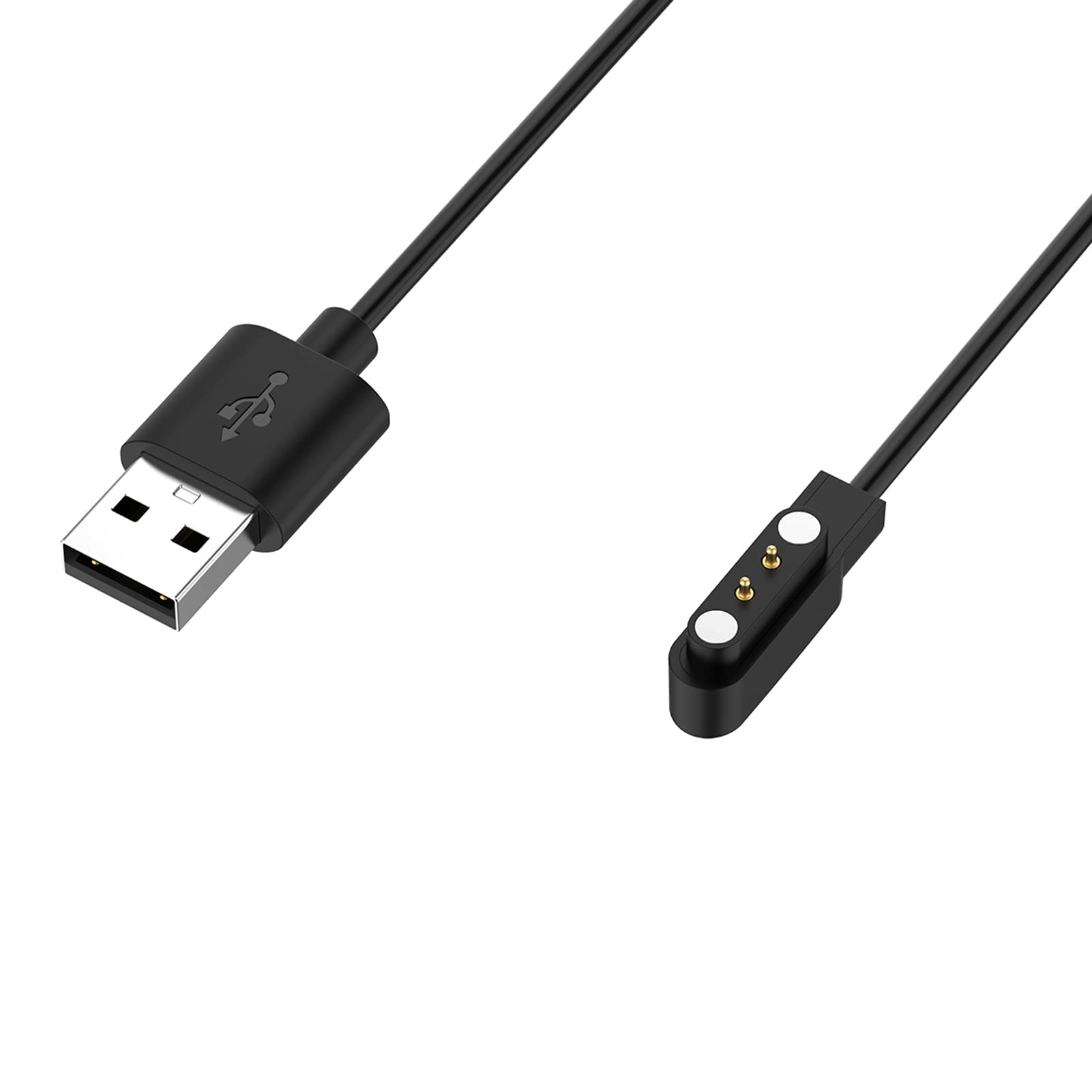 DisscoolReplacement Charging Dock Cable Compatible with Realme TechLife Watch, USB Cable Magnetic Charger Stand Compatible with Oppo Watch Free(1.2M)