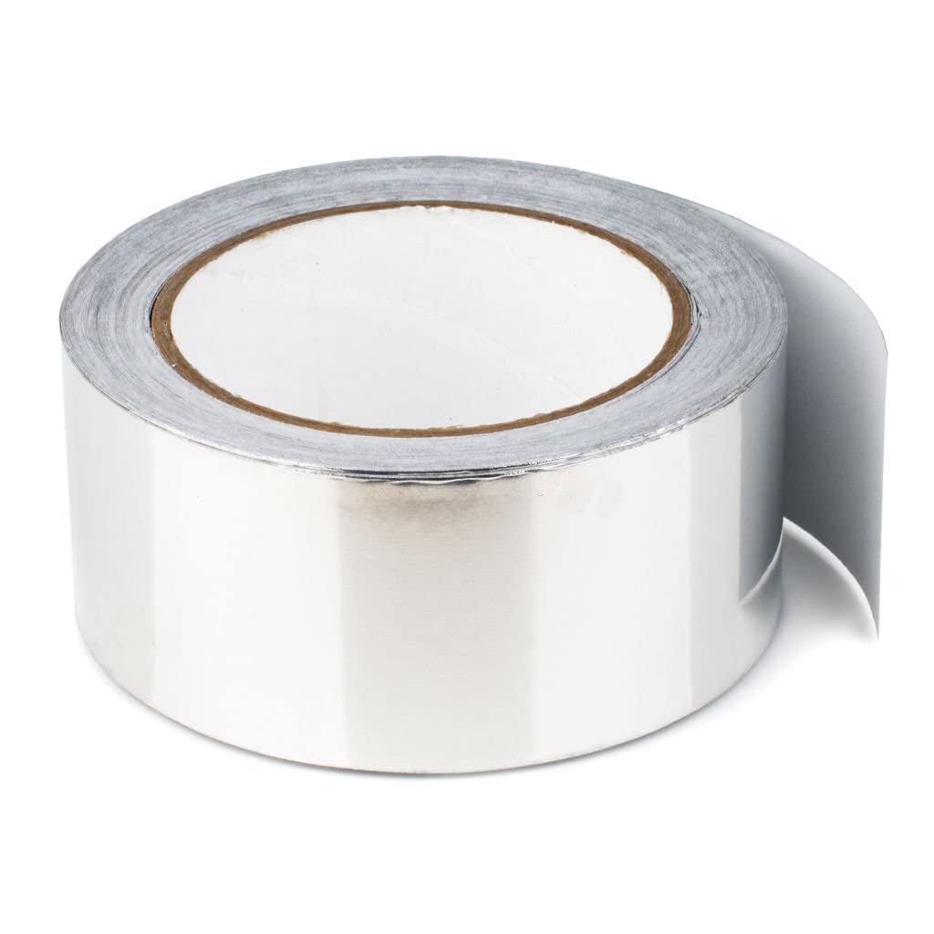 ABR Aluminium Foil Adhesive Tape Heat-Resistant | Waterproof Pipe Leakage Roof Water Leakage 48mm / 2 inch X 25 Mtr (B08RC9N52N) Amazon Price History, Amazon Price Tracker