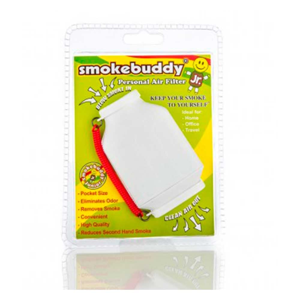 0420-WJ Smoke Buddy Junior Personal Air Filter, White