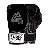 Amber Fight Gear AP-100 Precision Boxing Kickboxing Muay Thai Sparring Punching Mitts, 16oz