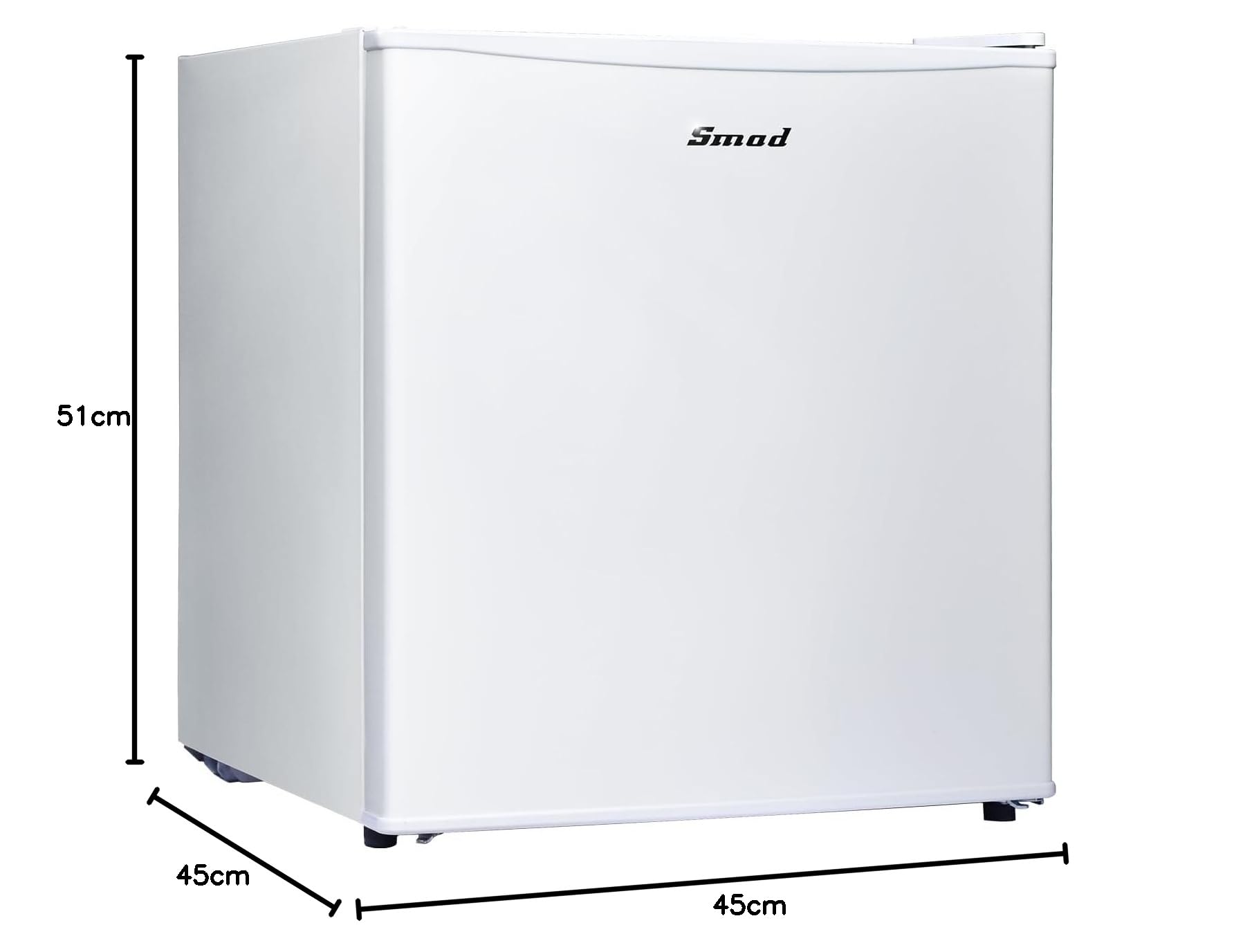 Amazon.co.jp: Smad コンパクト冷蔵庫 超薄型 46リットル ミニ